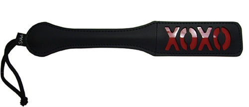 Sex and Mischief Xoxo Paddle - Black SS100-63