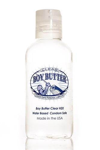 Boy Butter Clear H2O 4 Oz BBC04