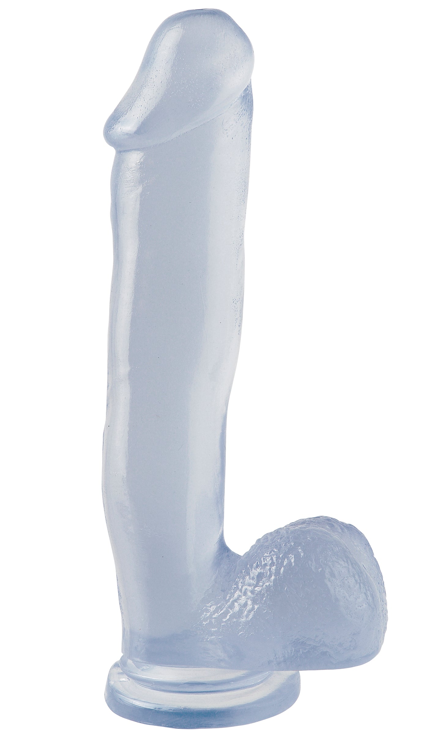 Basix Rubber Works 12 Inch Dong With Suction Cup - Clear PD4231-20