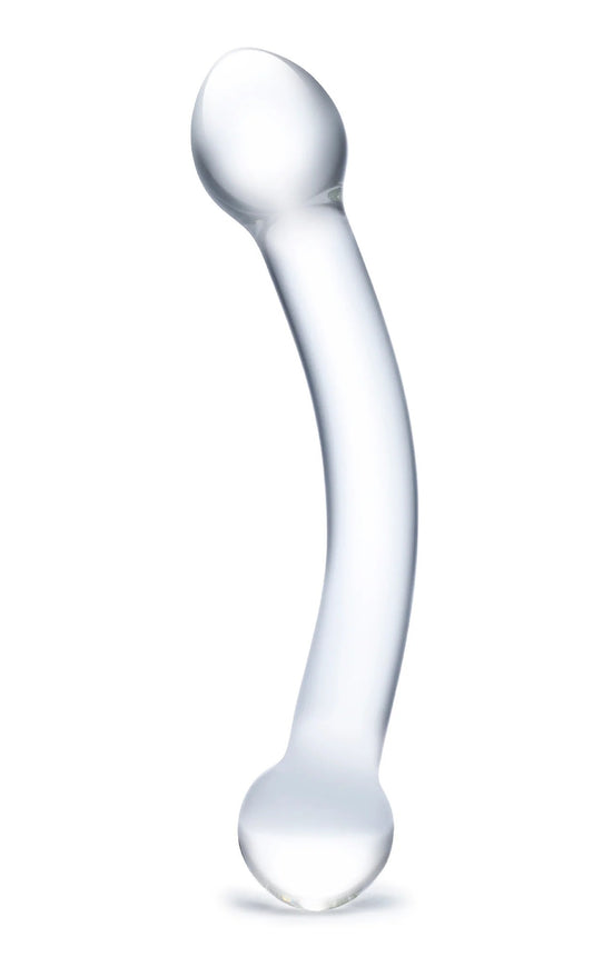 7 Inch Curved Glass G-Spot Stimulator GLAS-138