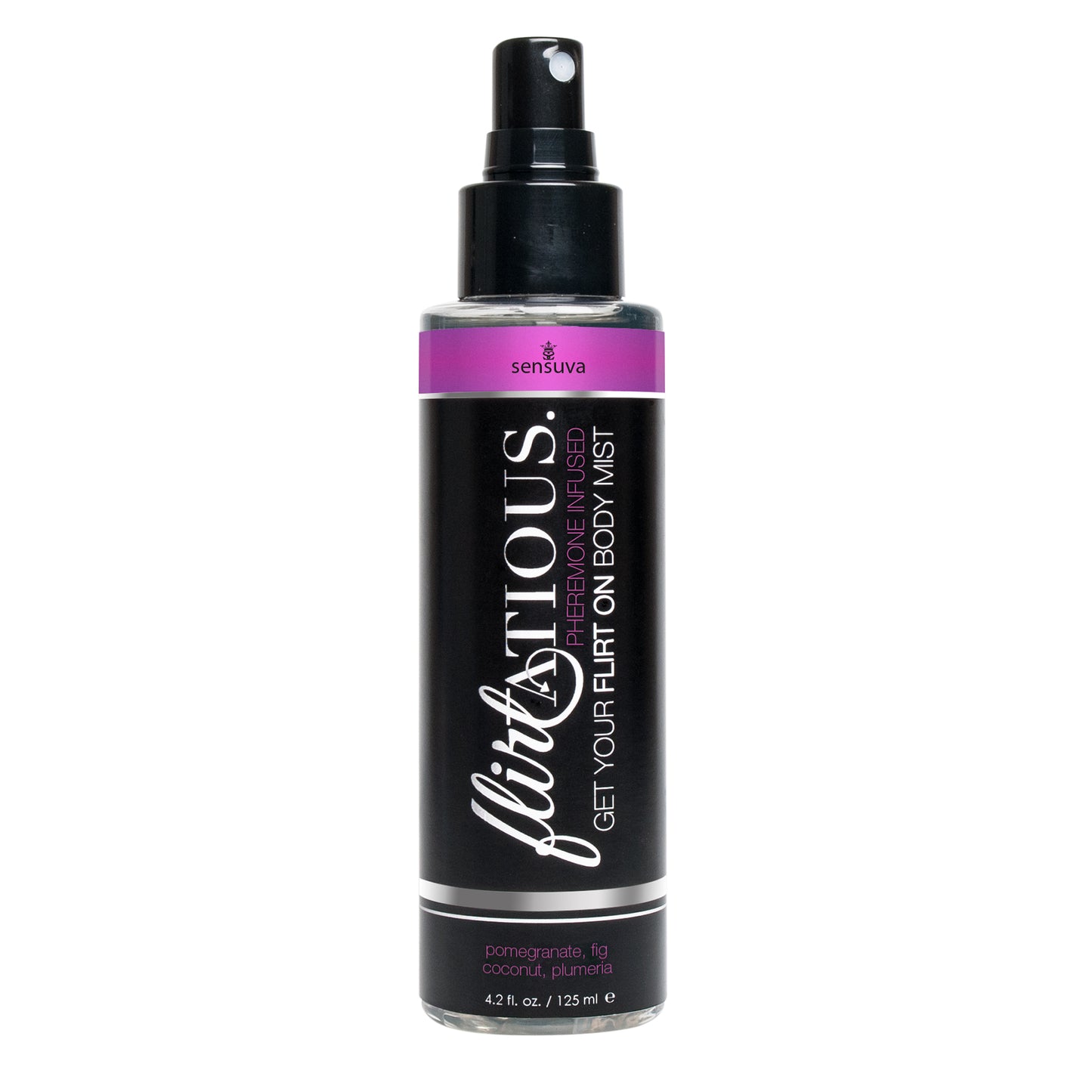 Flirtatious Pheromone Infused Body Mist - Pomegranate, Fig, & Plumeria - 4.2 fl.oz /125ml SEN-VL548