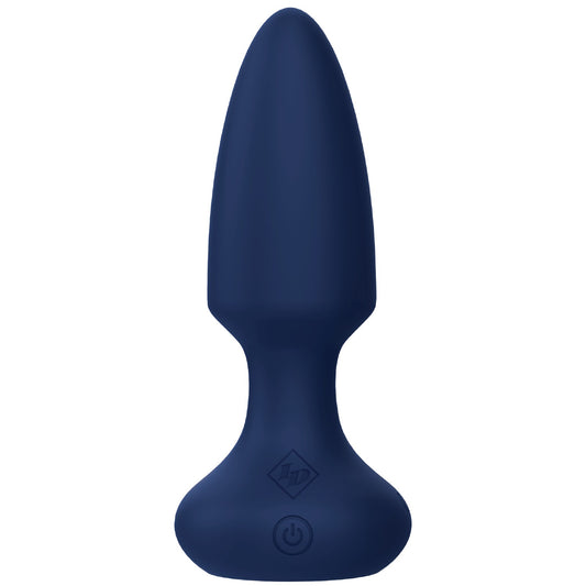 "Booty Buzzer Remote Control Vibrating Plug - Blue IDDWTY21C2"