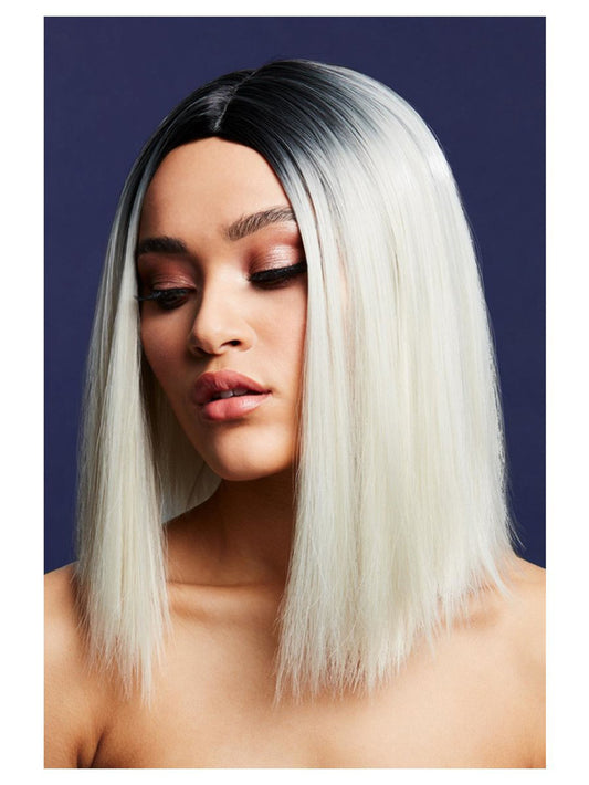 Fever Kylie Wig - Two Toned Blend - Ice Blonde FV-72064