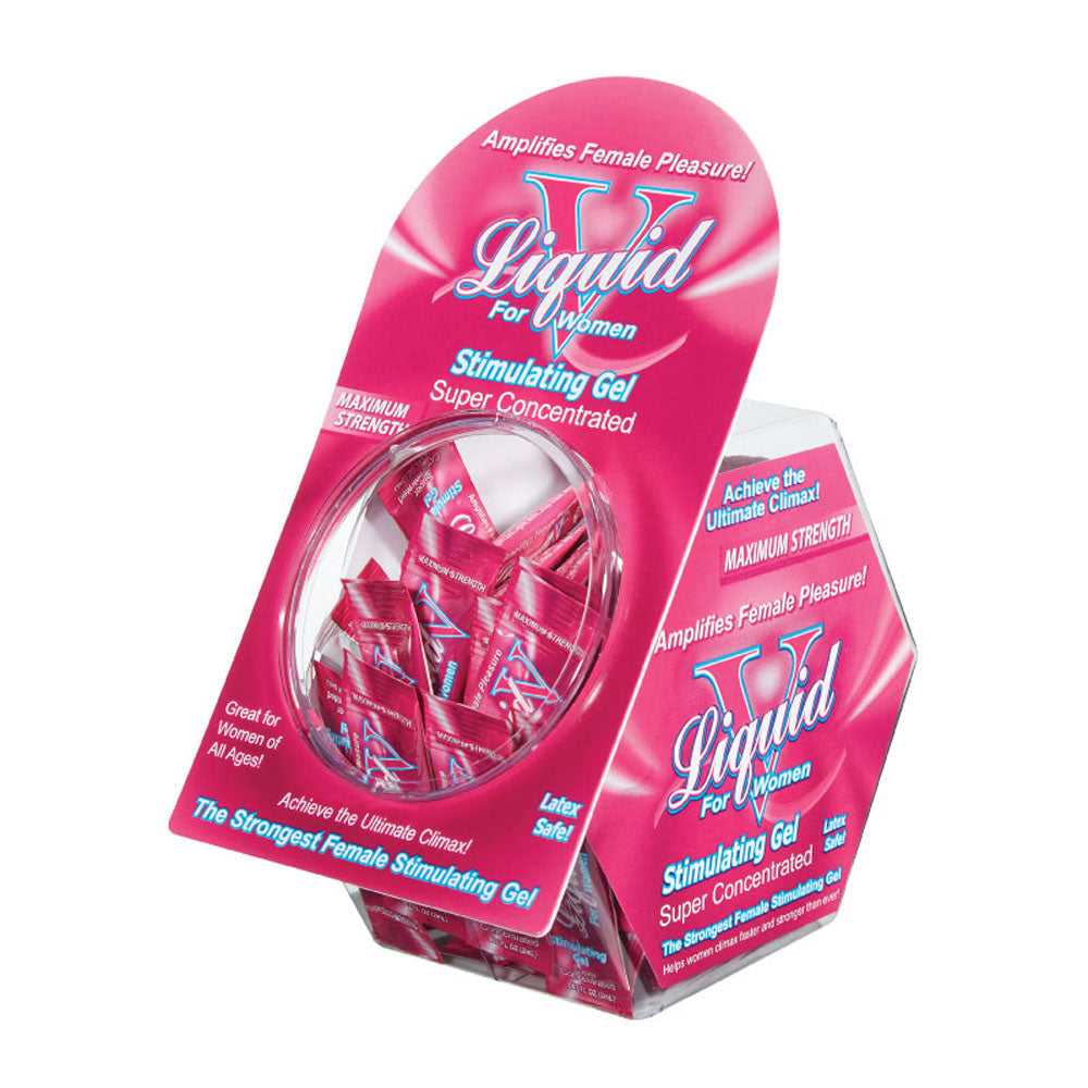 Liquid v for Women - 50 Pieces Jar Display BA-LV4PPDJ