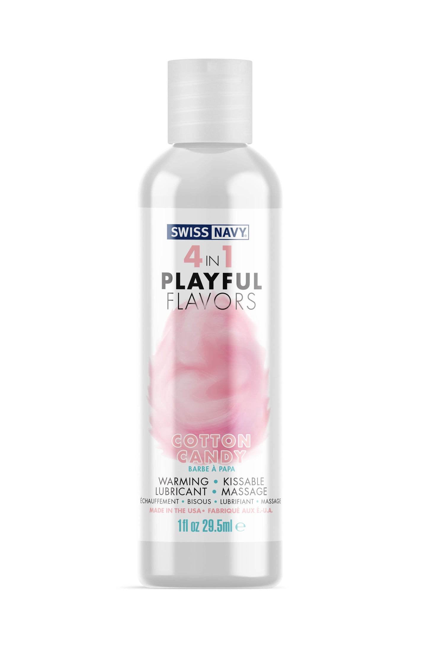 Swiss Navy 4-in-1 Playful Flavors - Cotton Candy 1 Oz MD-SN4N1FCC1