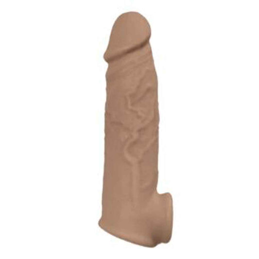 Natural Realskin Vibrating Penis Xtender - Brown NW2957-2