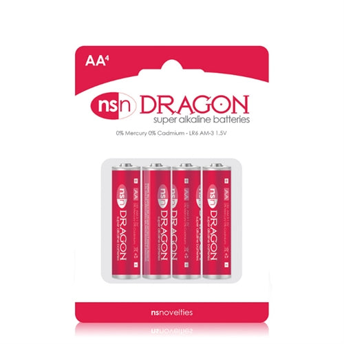 "Dragon - Alkaline Batteries - AA - 4 Pack NSN2010-10"