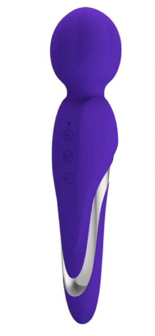 Walter Super Soft Silicone Wand - Violet BI-014622-3