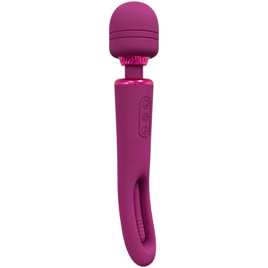 Kiku - Double Wand With G-Spot Flapping - Pink SH-VIVE056PNK