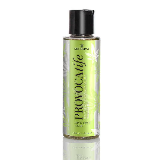 Provocatife Hemp Oil & Pheromone Infused Massage Oil - 4.2 Fl. Oz. / 125 ml SEN-VL602