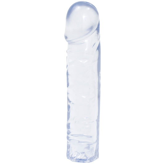 Crystal Jellies Classic Dong 8 Inch - Clear DJ0285-02