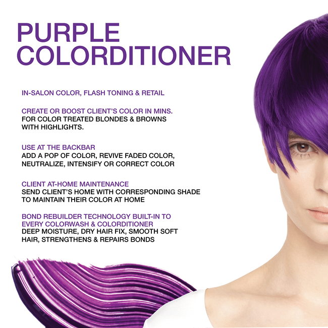 VIRAL Colorditioner - Bright Purple Conditioner - 8.25 oz